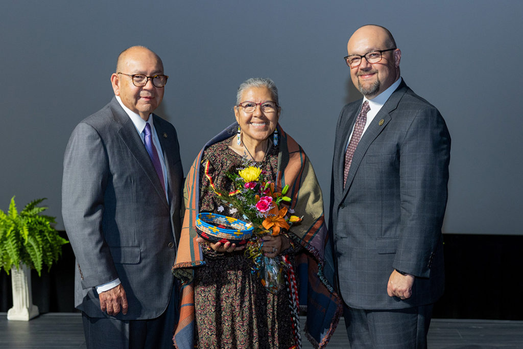 Merry Monroe Honored at Cultural Ceremony - Indian Gaming