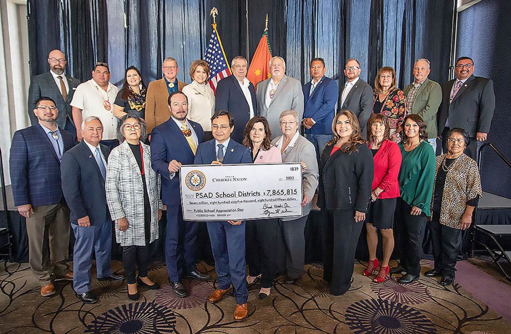 Cherokee Nation Contributes $7.8M To Schools - Indian Gaming