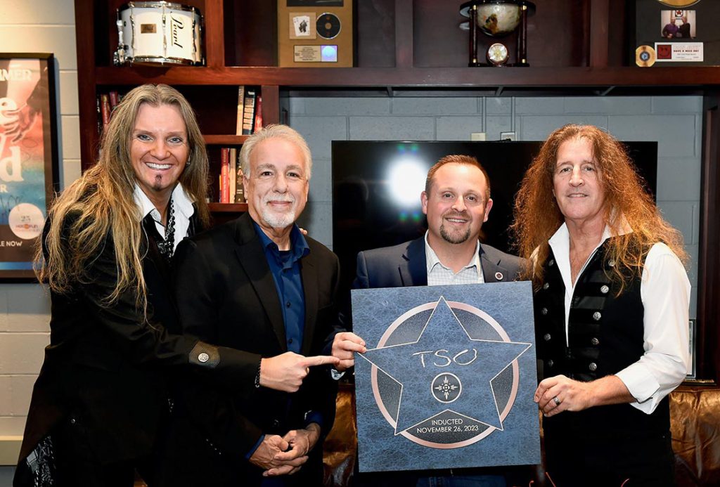 TransSiberian Orchestra Inducted Into Mohegan Sun’s Walk of Fame