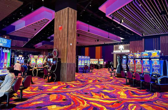 Cherokee Valley River casino floor