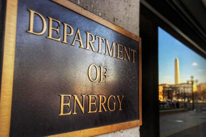 Department of Energy HQ sign