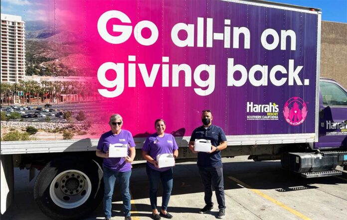 Harrahs SoCal giving back 2024