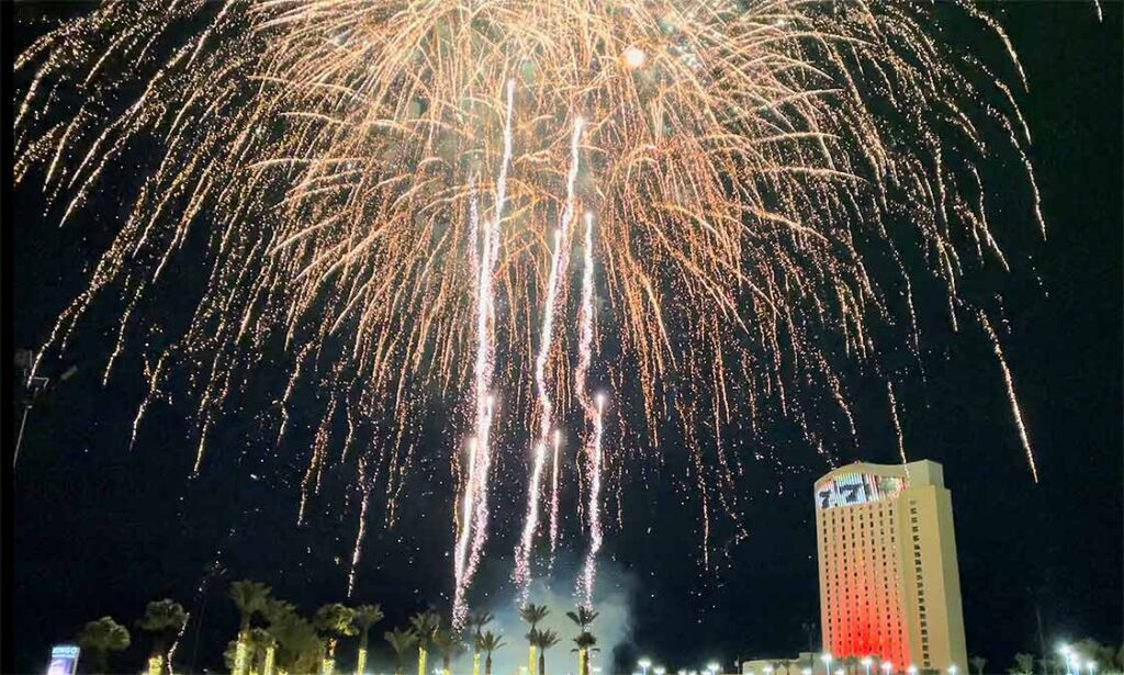 Morongo 20th Anniversary Fireworks