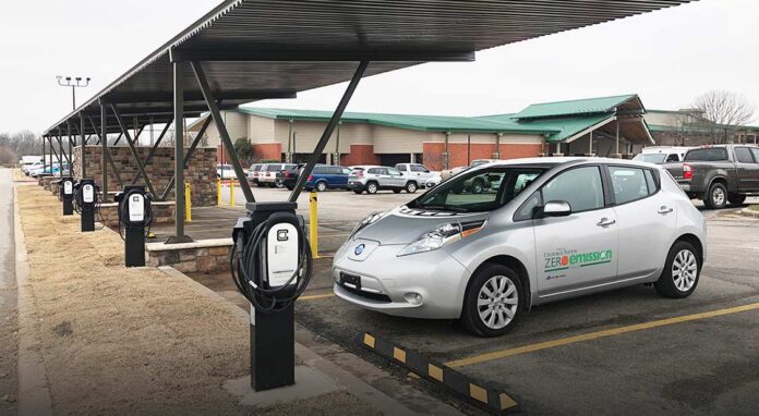 EV charging ports