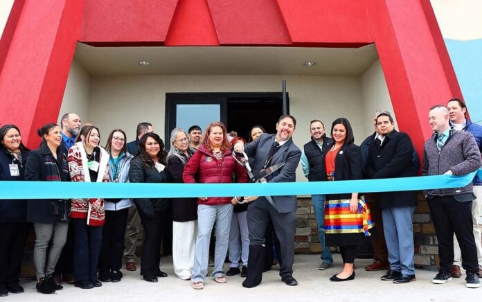 Comanche Cache expansion ribboncutting