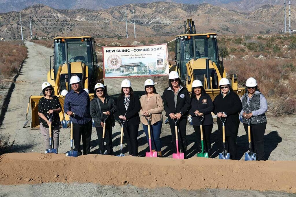 RSBCIHI Morongo Clinic groundbreaking