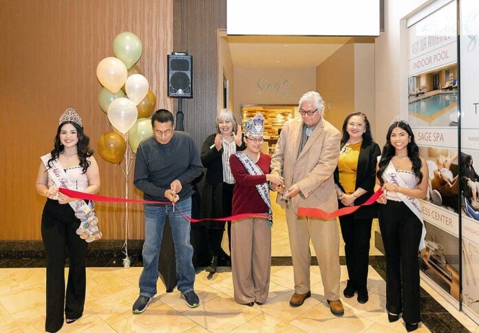 Legends Casino Sage Spa ribboncutting